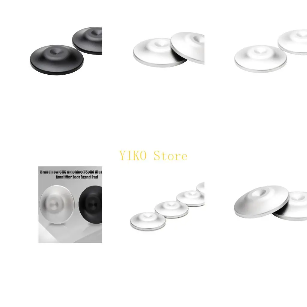 

K32C 2 шт., стабилизаторы слухового оборудования из алюминиевого сплава, подушечки для ног, пониженная вибрация