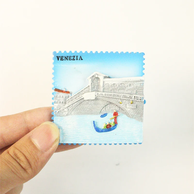 

Venice 3D refrigerator magnet tourist souvenirs Refrigerator magnet decoration supplies collection arts and crafts gifts