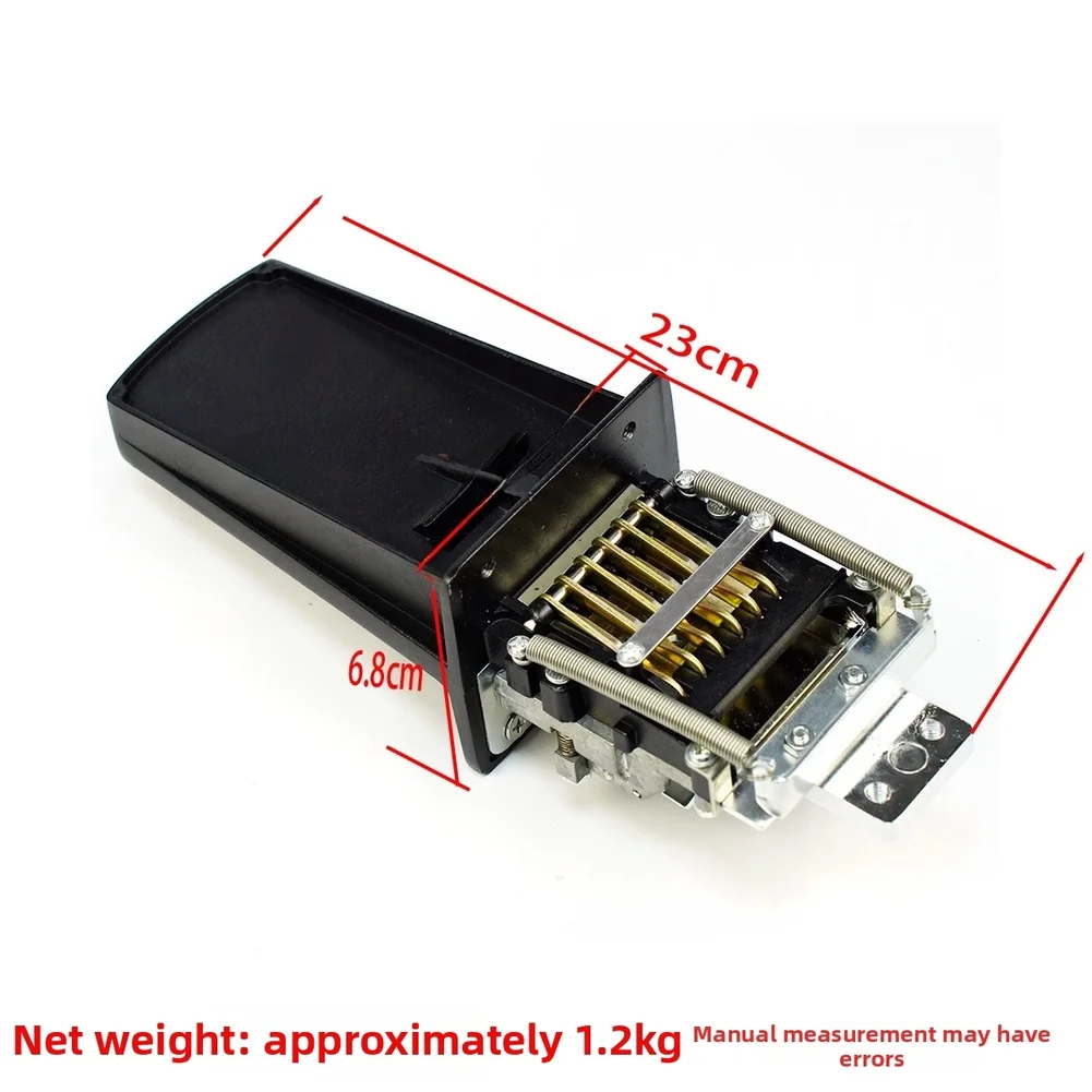 Coin Acceptor Compatible with Pool Table Soccer Table Air Hockey Table For Arcade Game Machine 23x7.8x6.8cm Metal