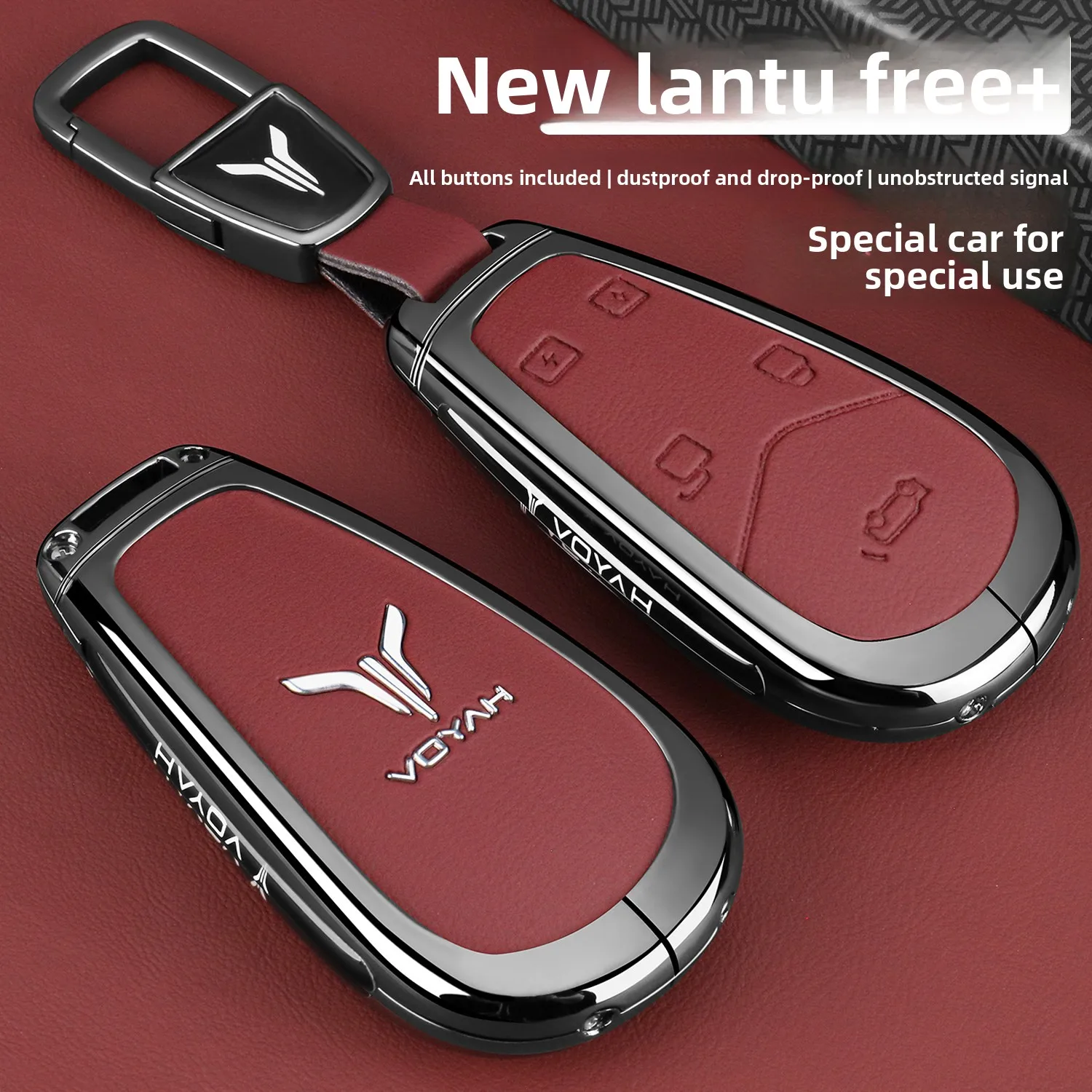 2025 new Lantu free+keycase 25 free+rear four-wheel drive special 318 metal car buckle shell for men