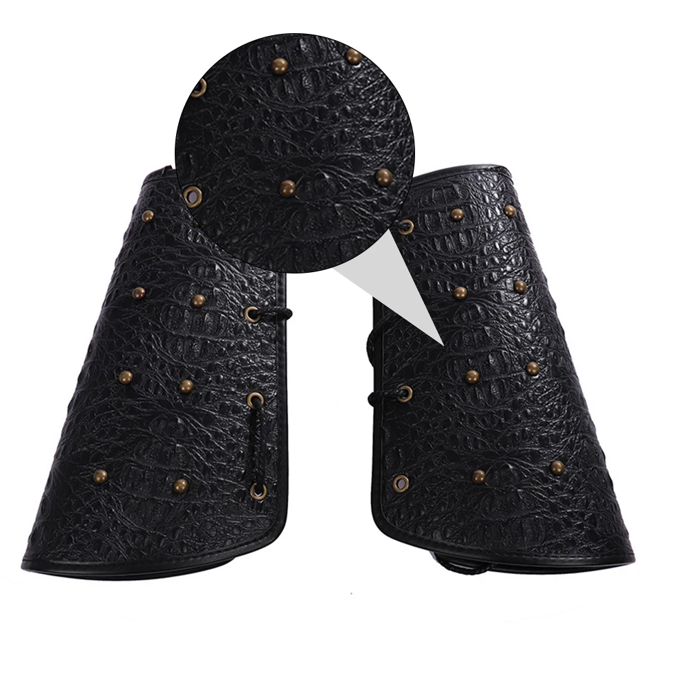 

2 шт., защита рук в стиле стимпанк, регулируемый браслет для косплея, костюм для вечеринки, средневековый воин, рыцарь в стиле викингов