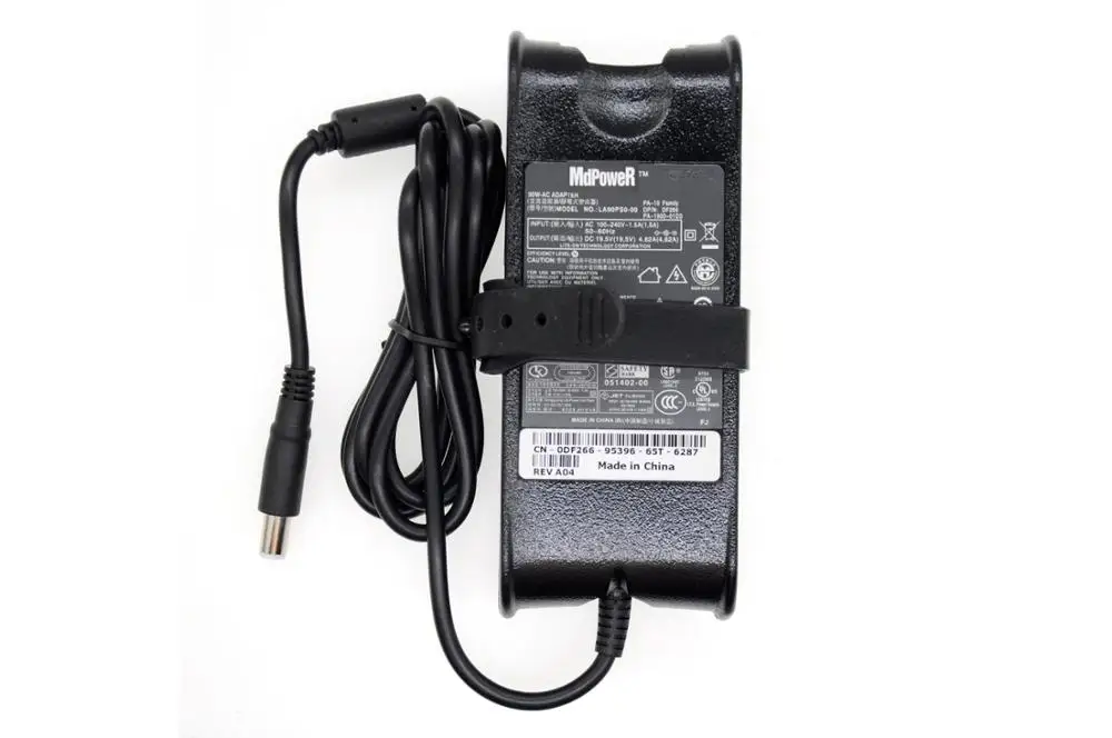 19.5v 4.62a 90w para dell n4020 n4030 n4050 n4110 n4110 n5110 p22g pa10 pa-1900-02D fonte de portátil carregador adaptador ac