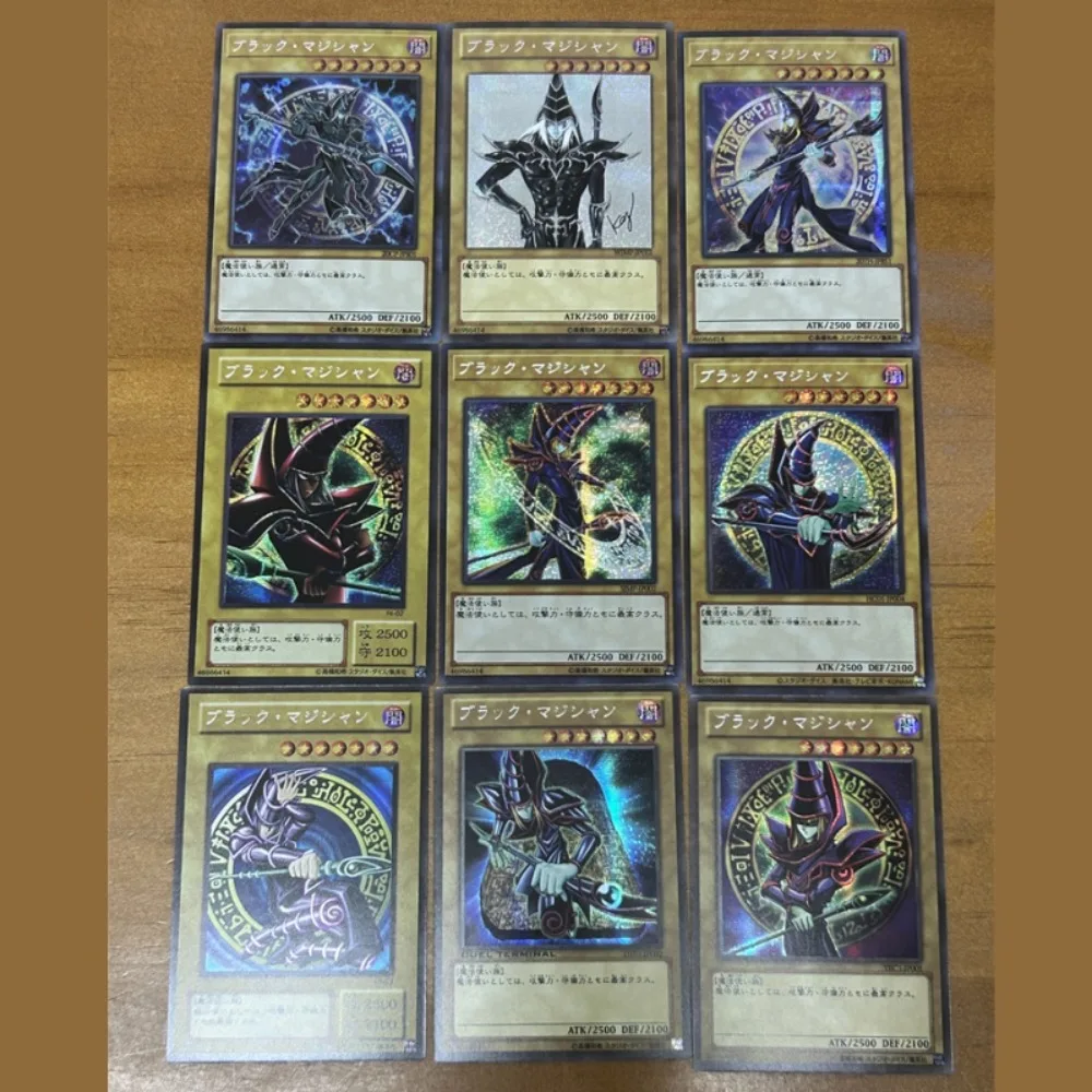 DIY Yu-Gi-Oh Dark Magician BlueEyes White Dragon Dark Magician Girl Flashcard Anime Peripheral Game Collection Card Holiday Gift