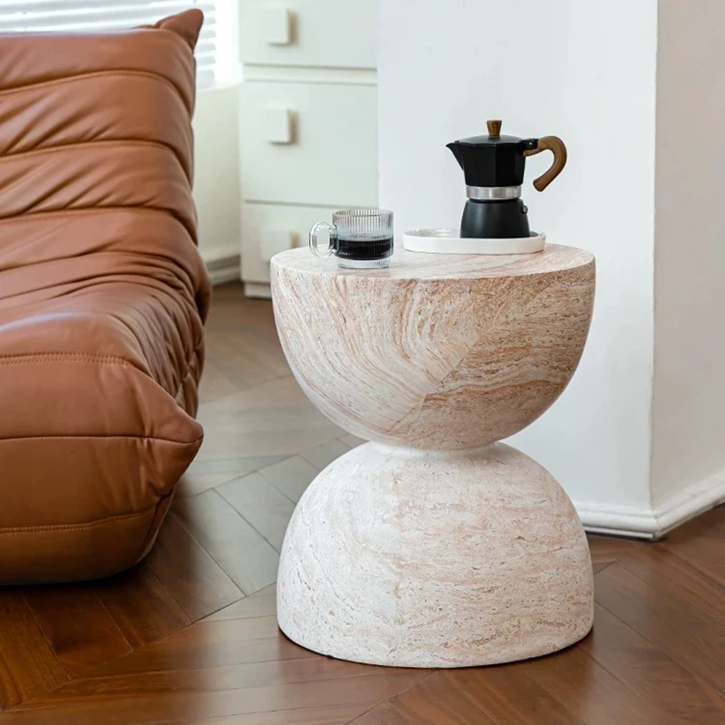 k*-Magnesium Oxide Coffee Table,Vintage Art Tea Table,Living Room Side Table,Creative Storage Desk,Home Decor Desk,Nordic Furnit