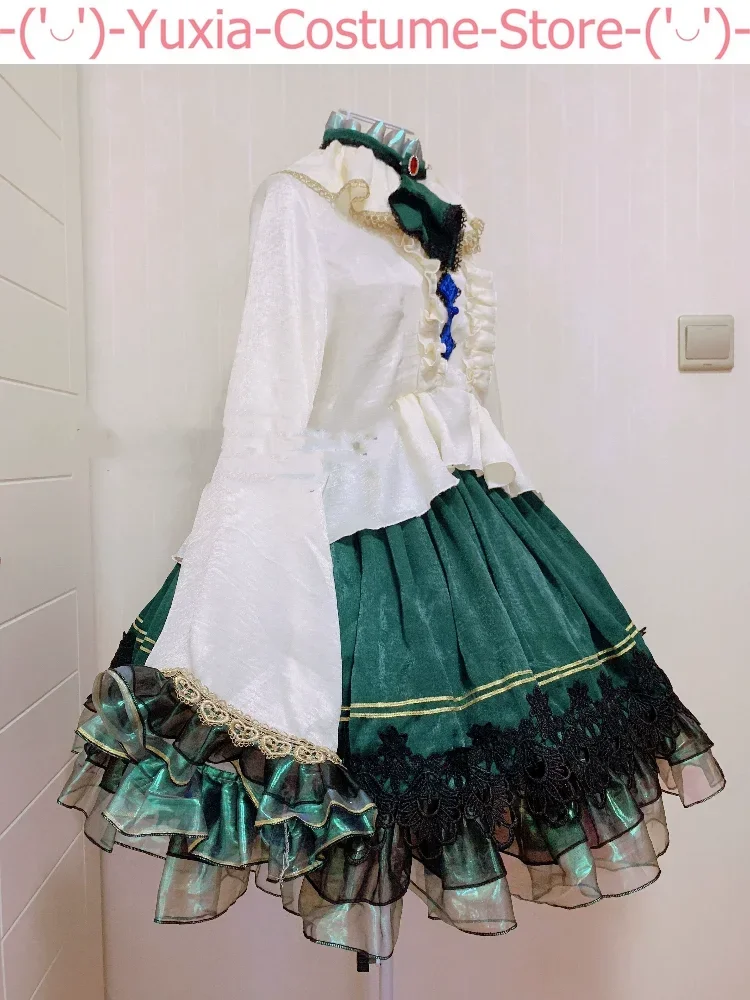 Touhou Project Komeiji Koishi Cosplay Costume Cos Game Anime Party Uniform Hallowen Play Role Clothes Clothing