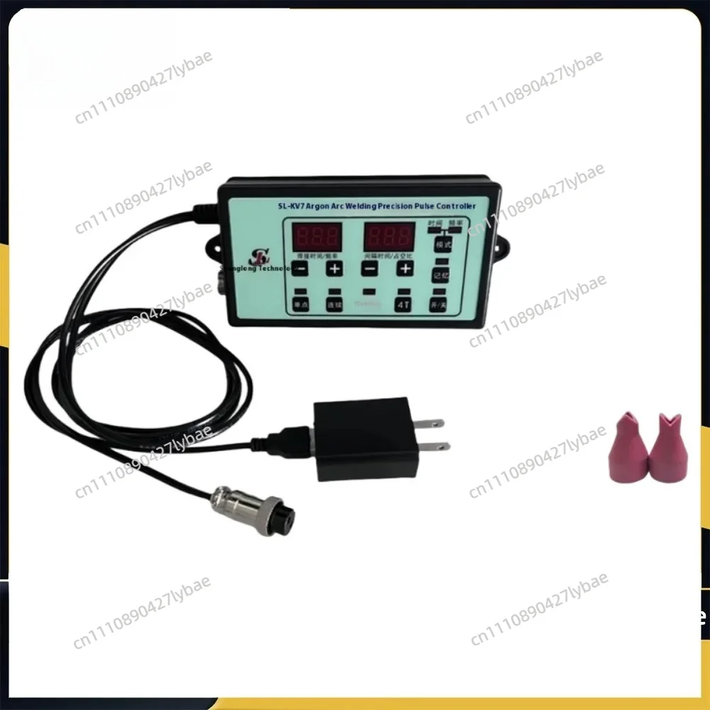 Argon Arc Welding High Precision Time Pulse Controller DIY Stainless Steel Cold Welding Machine Modified Cold Welder SL-KV7