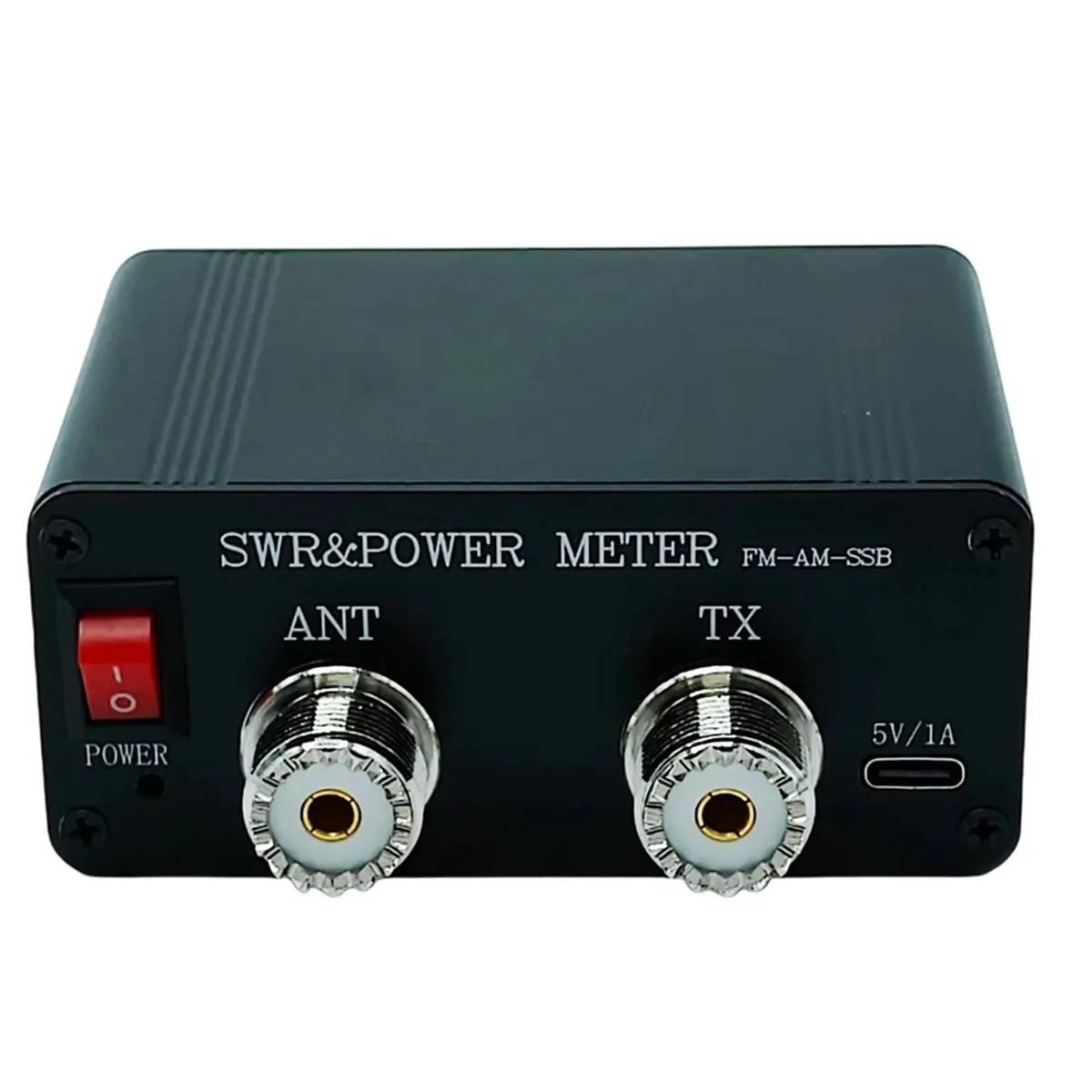 DT89 NEW CQV-SWR120 120W SWR Power Standing Wave Meter High Standing Wave Alarm Function 240x240 Full Color HD Display FM-AM-SSB