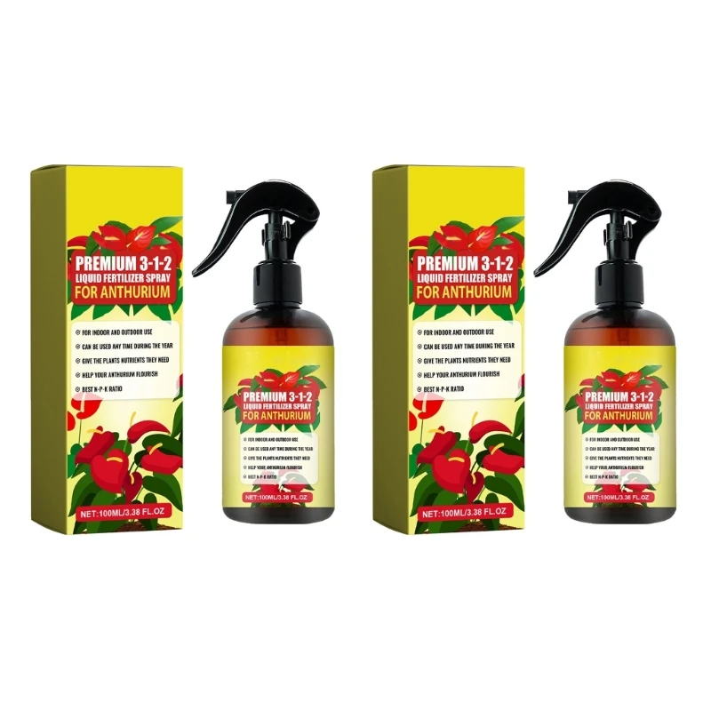 Professional Anthurium Misting Fertilizers Misting Concentrate for Health Leaf Growth Nutrients for Gardening