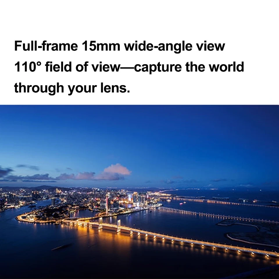 Laowa Venus Optics Full Frame 15mm F5.0 lente de galleta lente de enfoque Manual de ángulo ultraancho para Sony A7S Nikon Z50 Canon R6 Leica M11