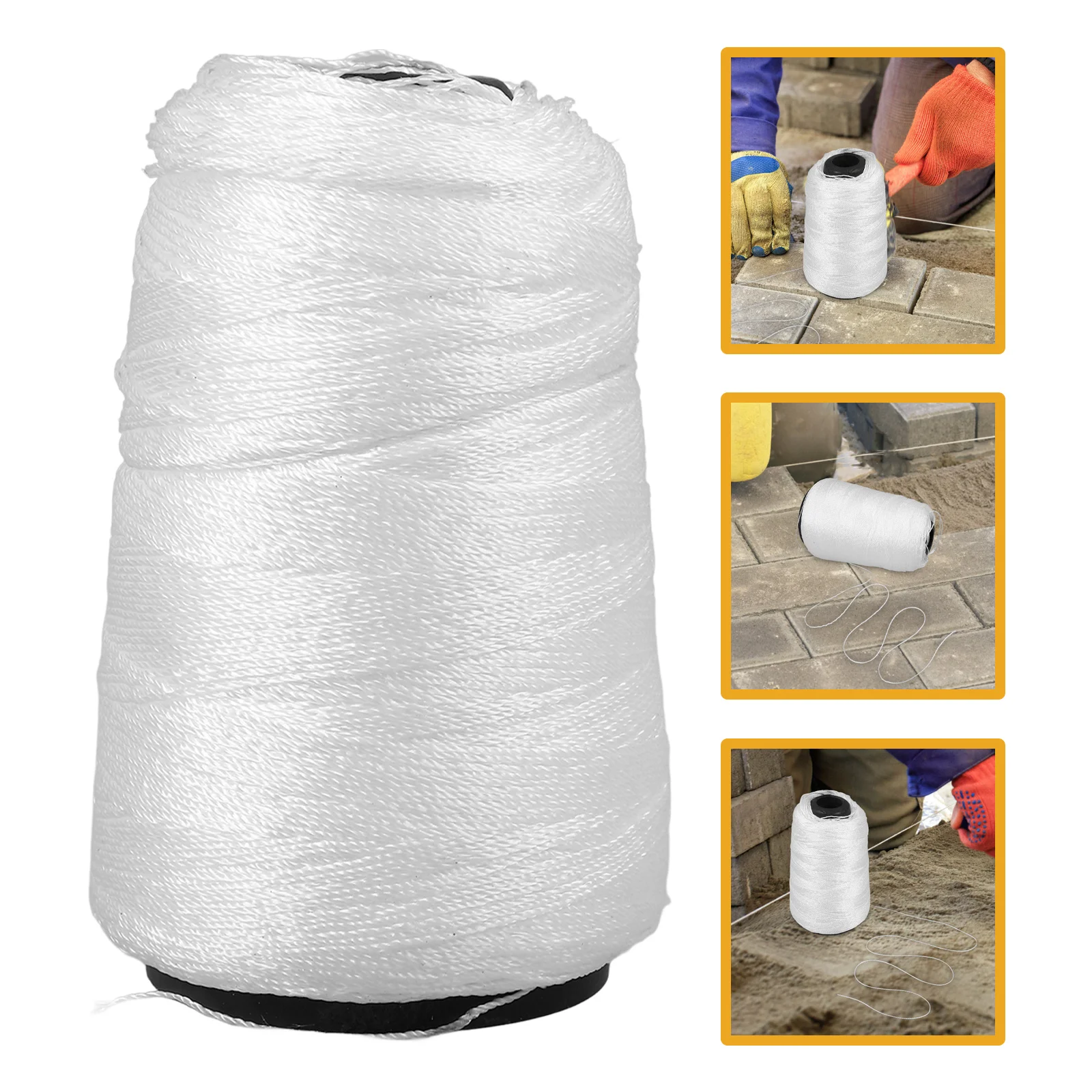 

Masonry Nylon String Twisted Durable Construction Twine for Gardening DIY Projects Engineering Building Lines Nylon String