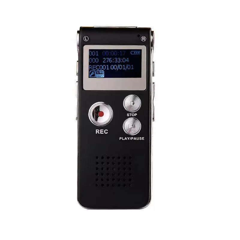 

8GB digital recorder, supporting up to 1536kbps. Mini recorder upgraded to MP3 and USB, external playback function recording pen