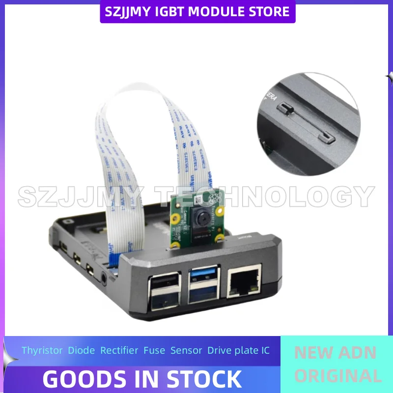 

НОВОЕ ARGON NEO шасси из алюминиевого сплава Raspberry Pi 4-го поколения корпус B-типа пассивный корпус рассеивания тепла для холодной резки