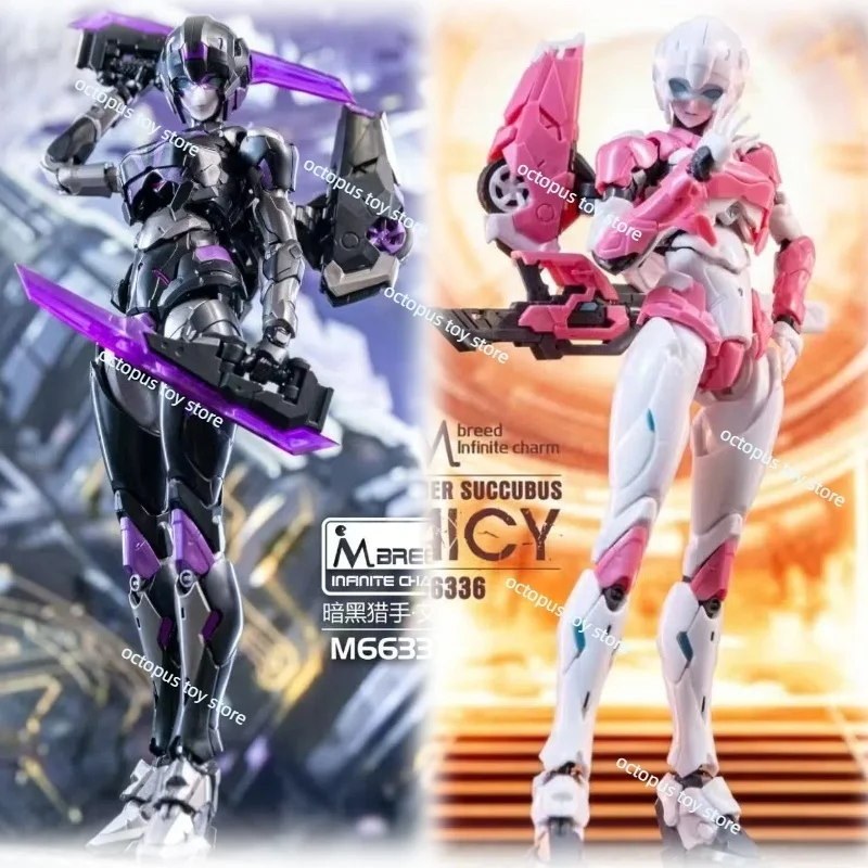 NEW Transformation Infinite Charm Figure M66337 M Darkened Figures Skye Arcee KO RIOBOT Assembly Action Figure For Kid Gifts