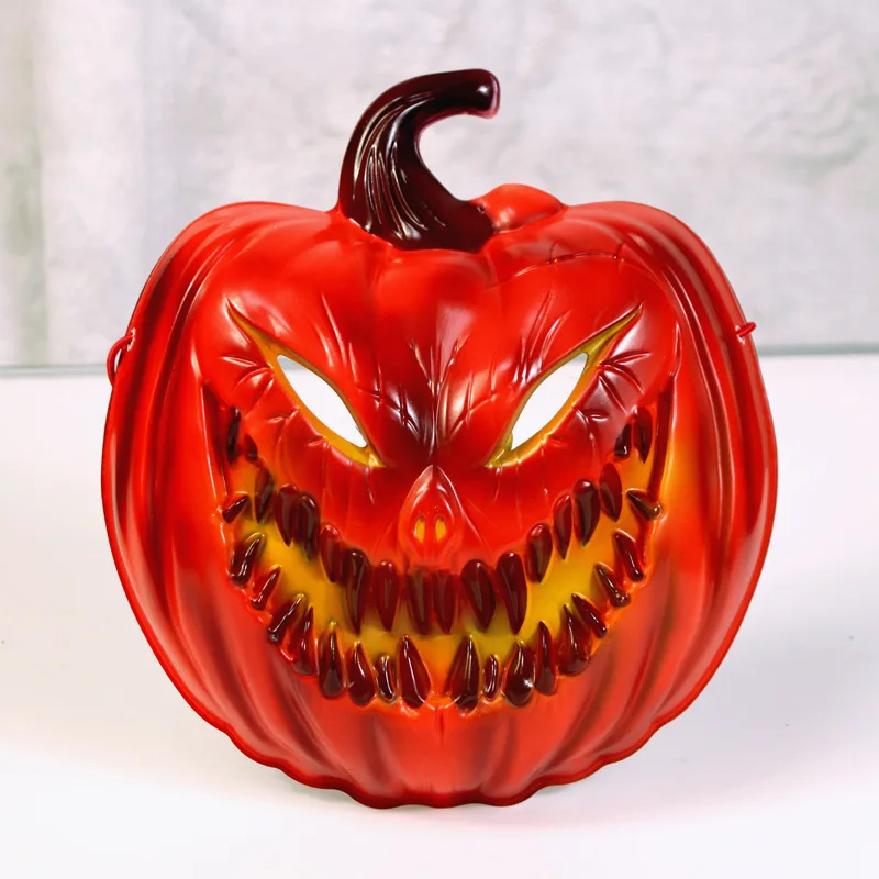 

New Pumpkin Ghost Head Mask Cold Light Special Mask PVC Funny Festival Mask