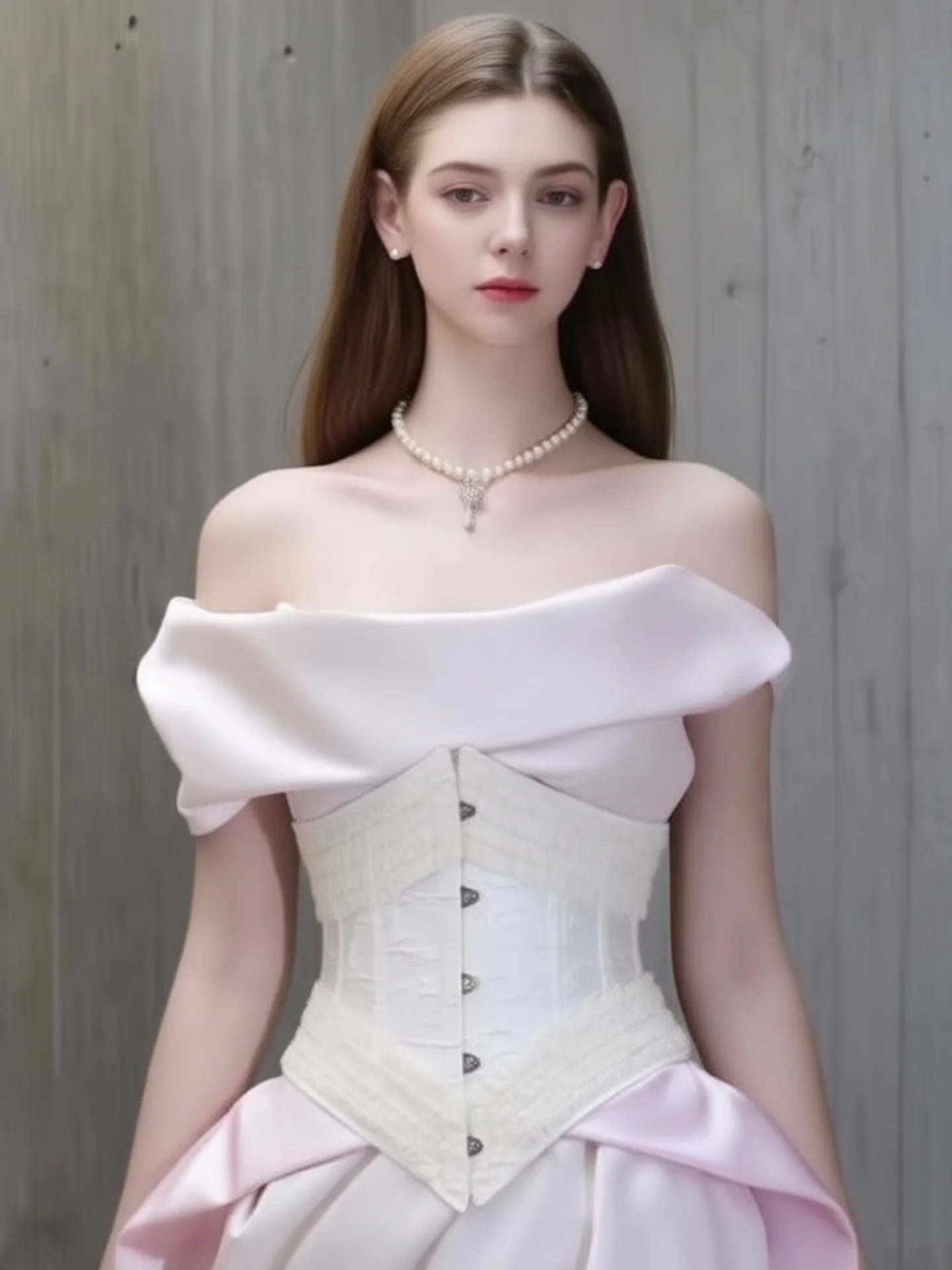 

Белый винтажный корсет-жилет Fibone с вышивкой и одной пуговицей, из хлопка и полиэстера, для женщин