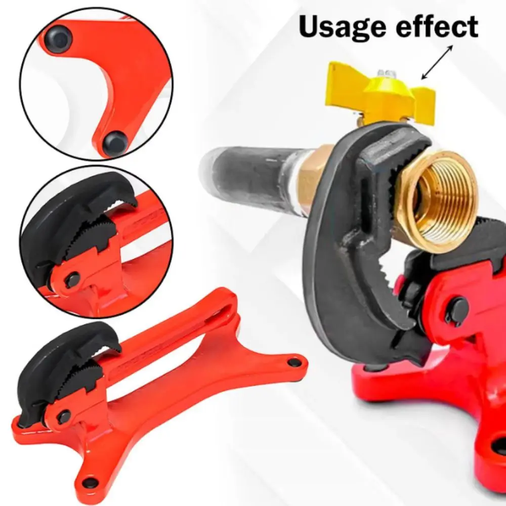 Lightweight Portable Pipe Vise Heavy Duty Multifunctional Pipe Clamp Aluminum Tube Hand-held Bench-mounted Pipe Vise