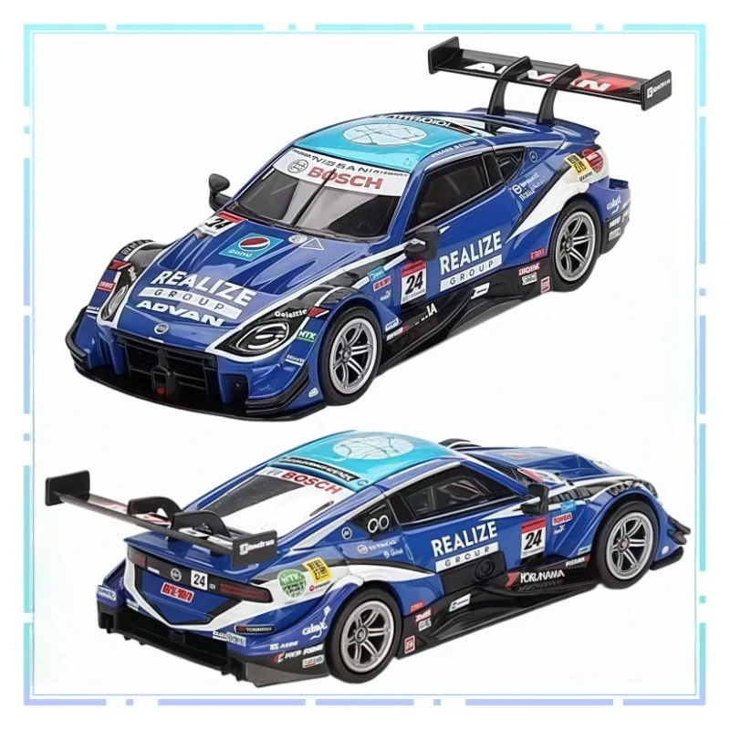 

MINI GT 1:64 SUPER GT Series Nissan Z GT500 #24 Alloy Car Simulation Collection Vehicle Collectible Ornaments Model Gifts