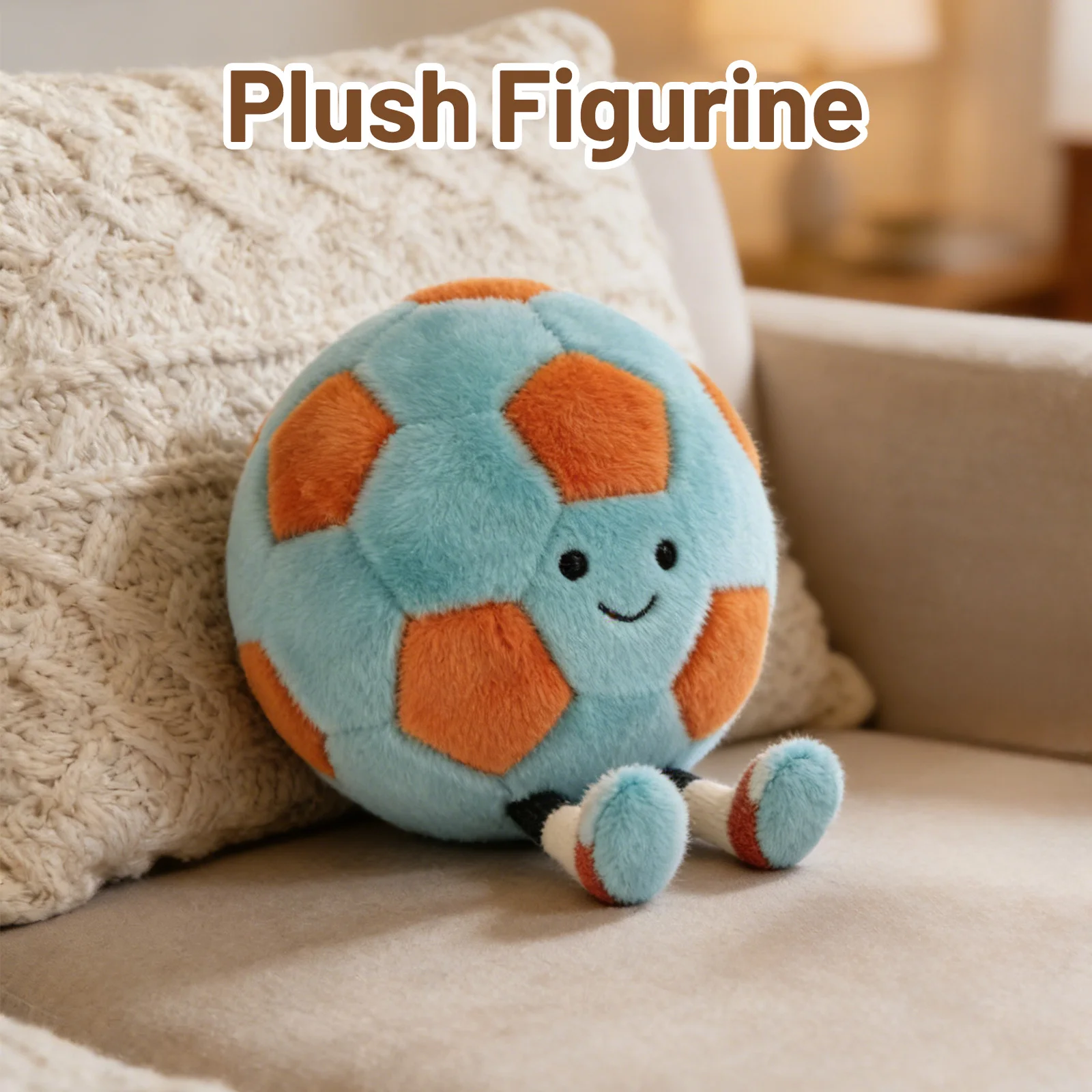 

Горячая распродажа! Футбольная кукла 20 см, милая плюшевая игрушка, креативная футбольная кукла, подушка, мяч для питомцев, интерактивная игрушка для собак и кошек.