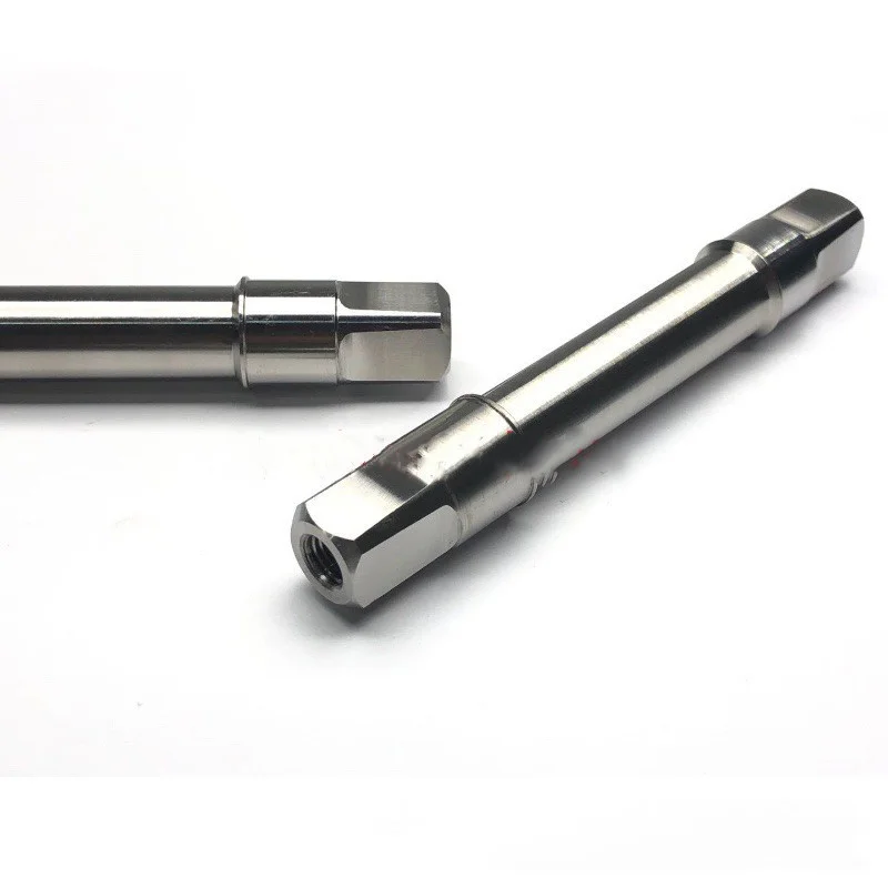 Bicycle bottom bracket titanium bearing 118mm for brompton Square hole crank axis 118