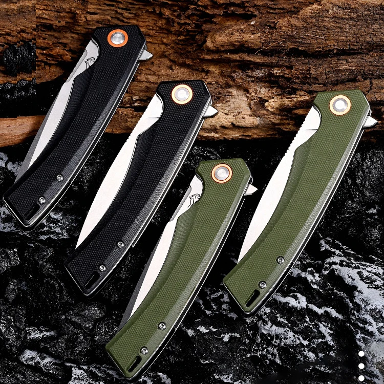 FREETIGER Folding Pocket Knife D2 Blade G10 Handle Outdoor Tool for Camping Hunting Survival Hiking EDC Fold Pocket Knives FT924 view 3
