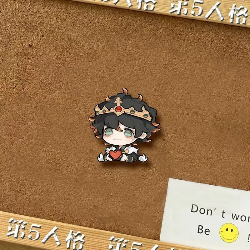 Трехмерные значки The Fifth Personality, декоративные предметы, подарки и аксессуары для студентов с героями мультфильмов