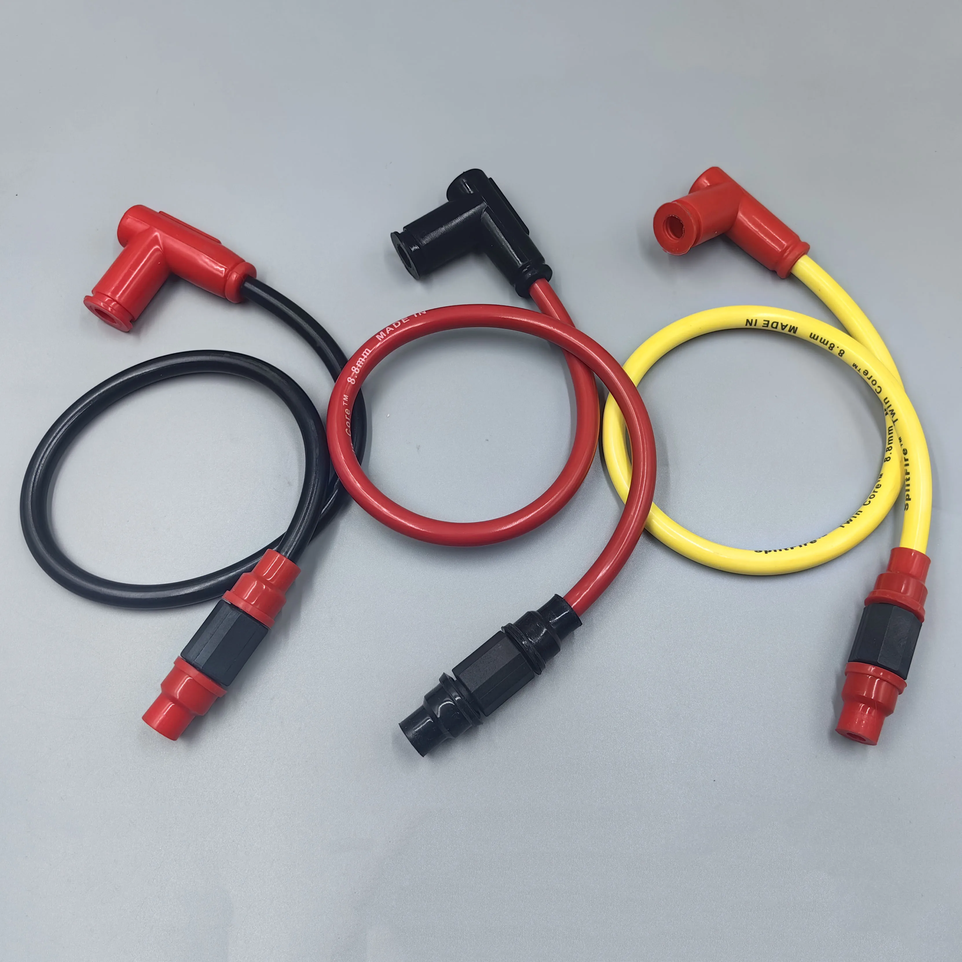 8.8mmdualcore race power ignition coil Motorcycle ignition cable Spark plug  Motocross plug iridium wire