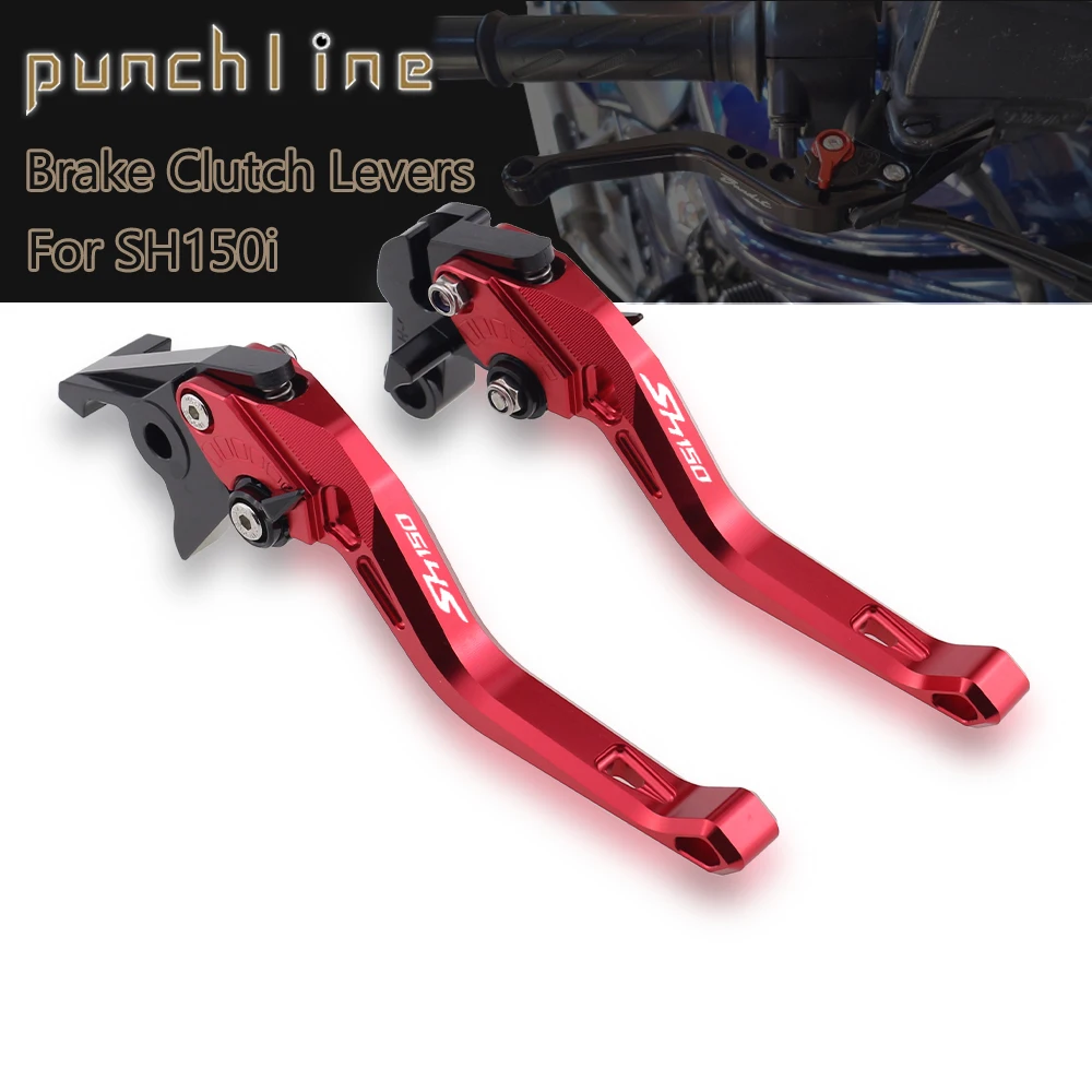 

Fit SH150i Clutch Levers For SH 150i SH 150 I Short Brake Handles