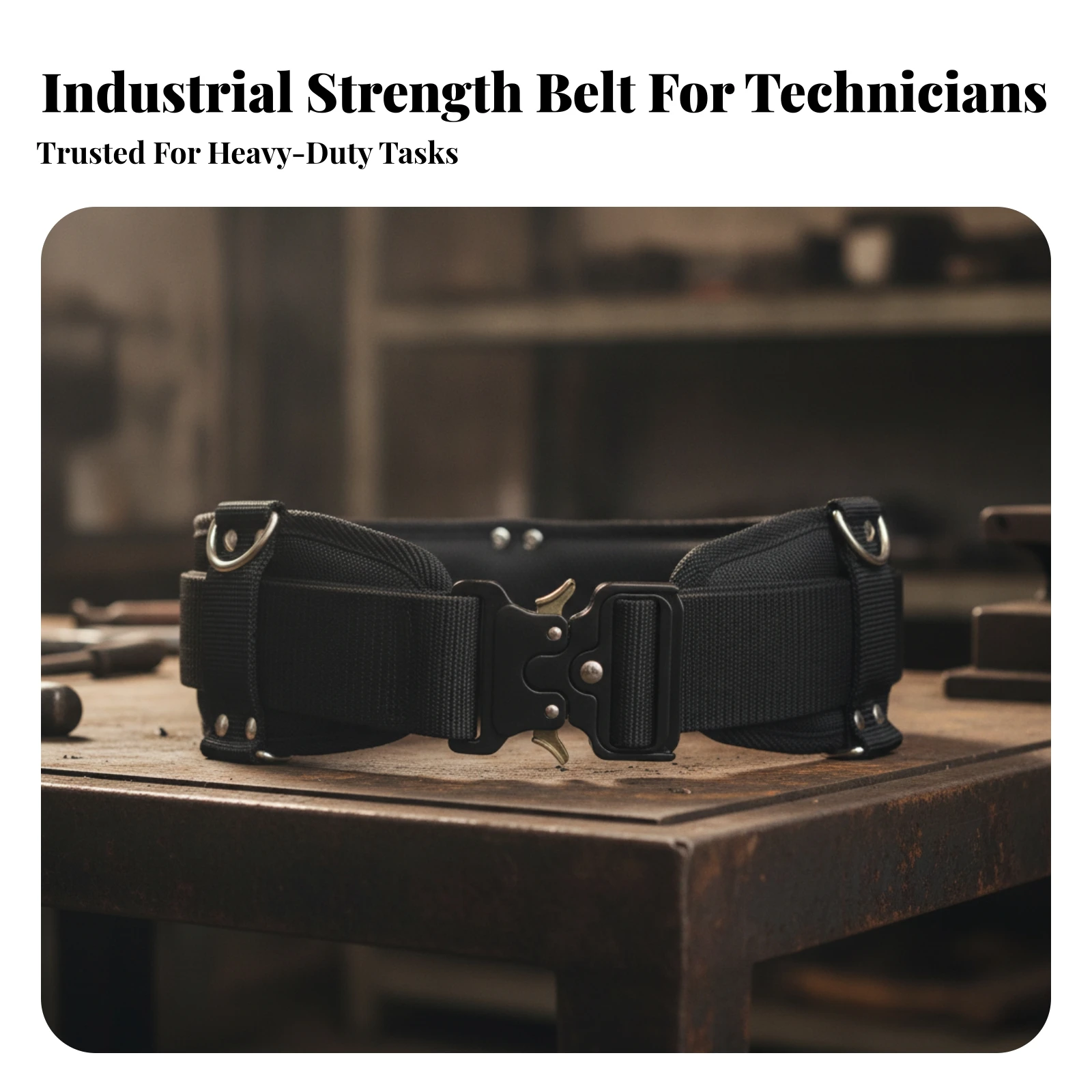 Electrician Tool Belt Reinforced Padded Tool Belt Ergonomic Comfortable for Electricians, Elevated Work, Outdoor Construction