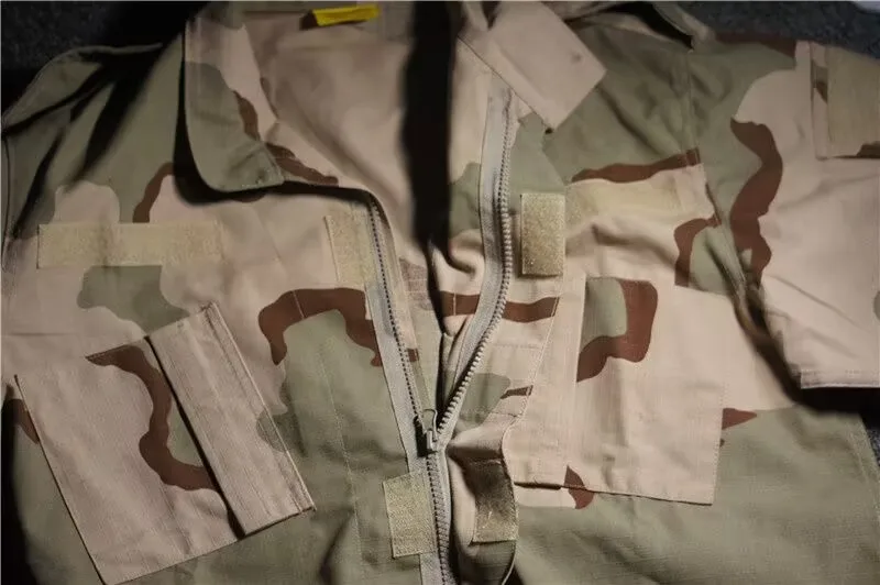 Réplica clásica de EE. UU. de cabello público, conjunto de traje de adiestramiento al aire libre Sansha DCU