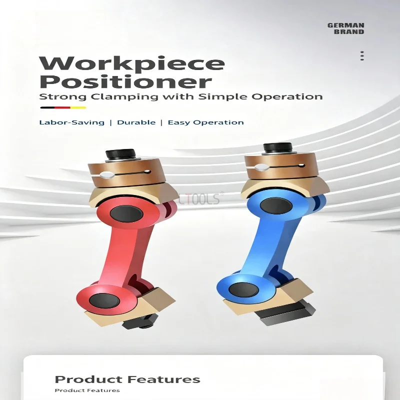Multifunctional Universal Workpiece Positioning Clamp Quick Locator Stopper Fixture for Milling Machine CNC Machining Center