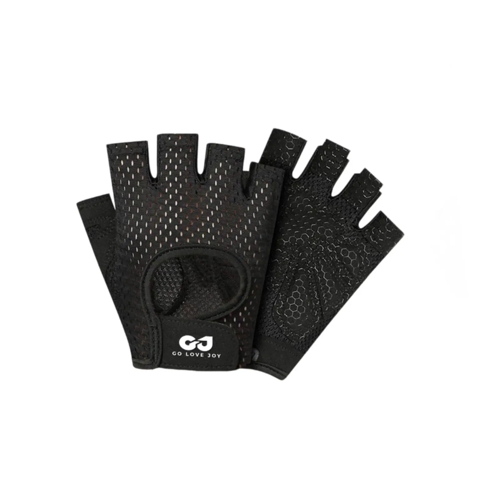 

Half Finger Gloves, Outdoor Cycling, Fitness, Unisex, Anti-Slip, Breathable Mesh, Lightweight, for Running, Climbing