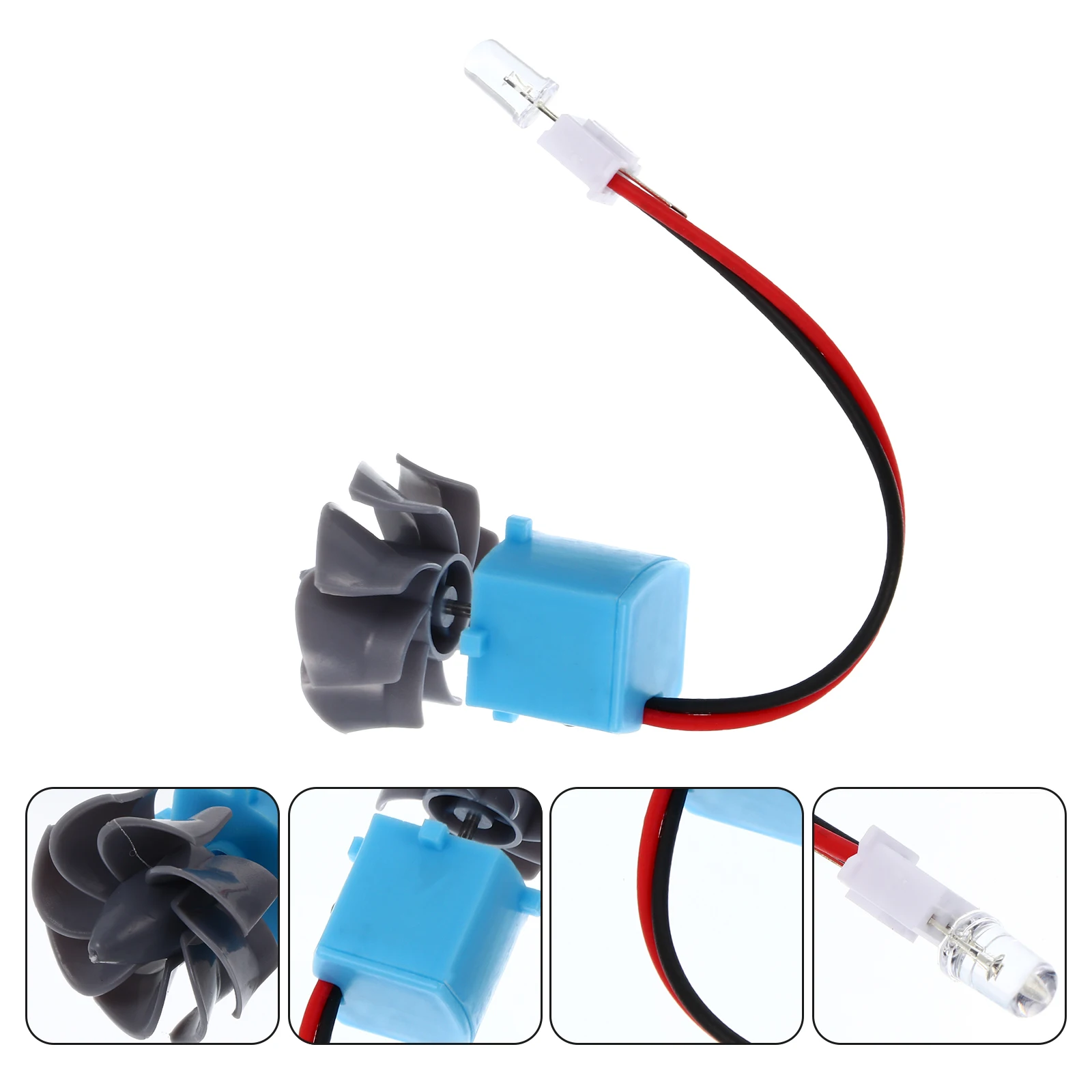 

1 set 1 Set Mini Generator Water Wind Energy Experiment Tool Small Electricity Generator