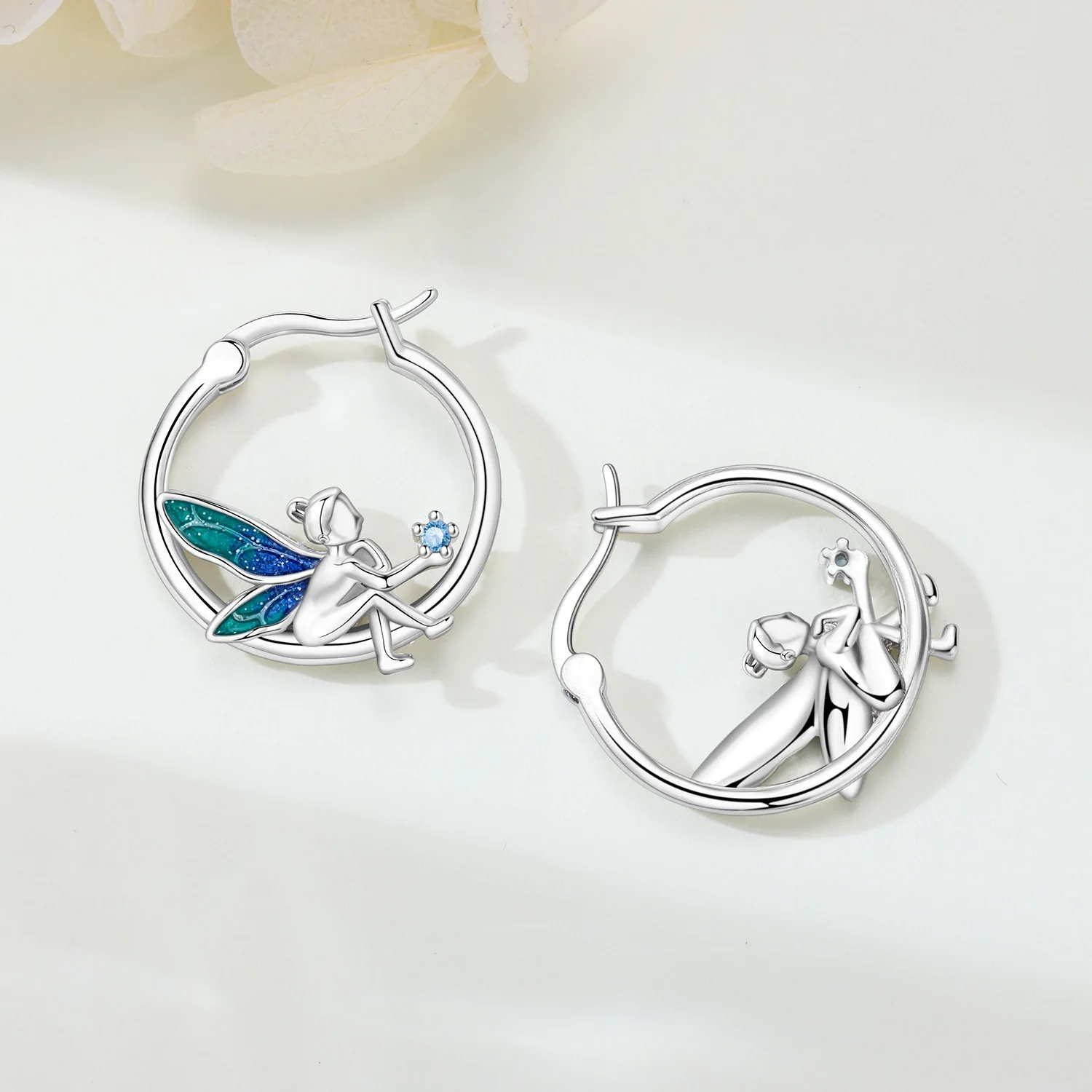 Silver Plated Koala Fit Earrings Women Drop Earring For Anniversary Wedding Jewelry Gifts view 3