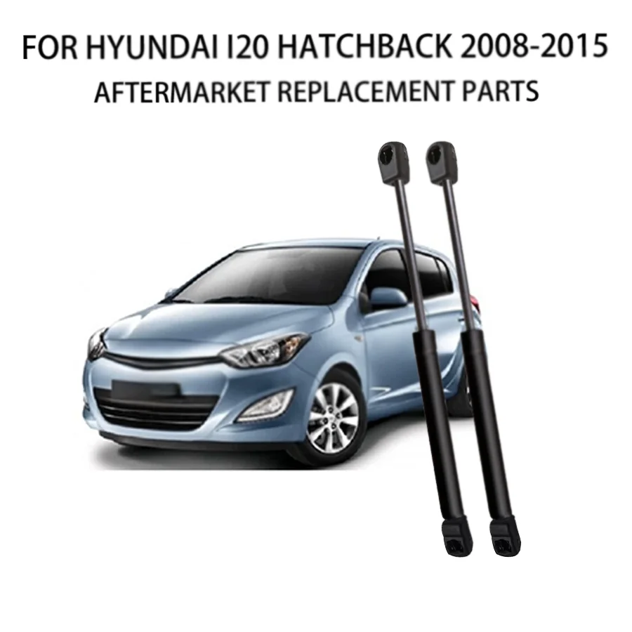 2 قطعة 817701J000 لشركة هيونداي i20 هاتشباك 2008-2015 التمهيد الخلفي الباب الخلفي الدعامات الغاز