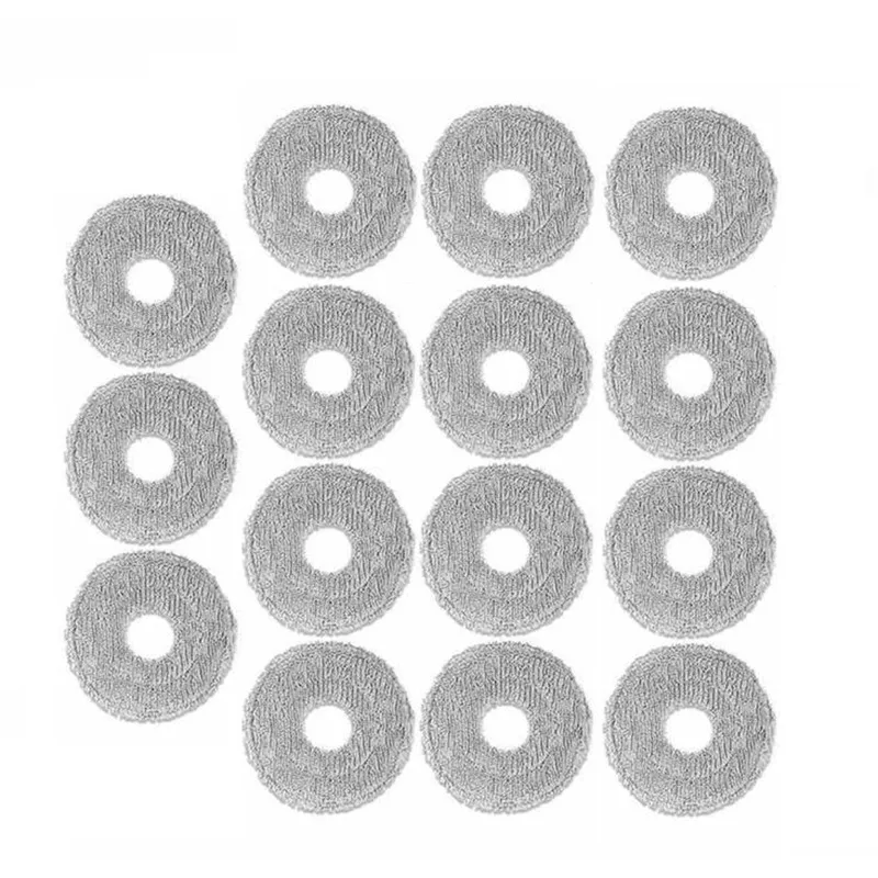 X16A 2025 NEW-For Xiaomi H50 PRO/OV42GL Robot Vacuum Cleaner 15PCS Mop Cloths Replacement Parts Mop Pads