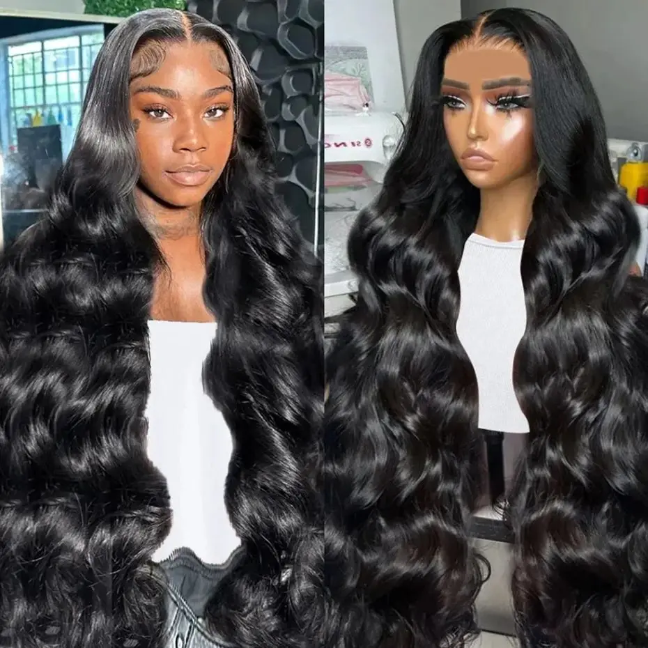 40 Inch Body Wave Hd Lace Wig 13x6 Human Hair Transparent For Women 13x4 Lace Front Human Hair Wig Pre Plucked 4x4 Closure Wigs