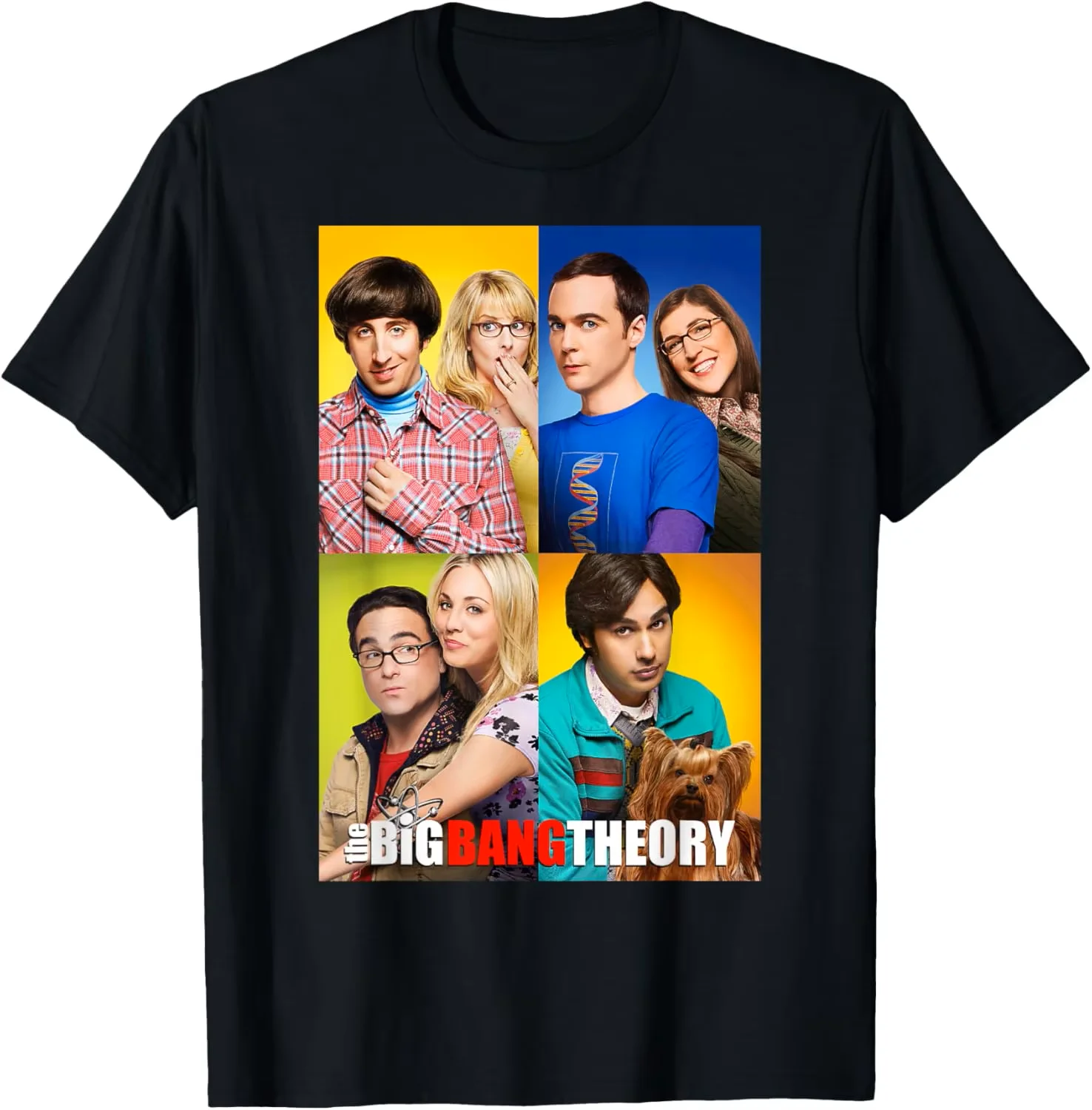 The Big Bang Theory Group Shot Box Up T-Shirt