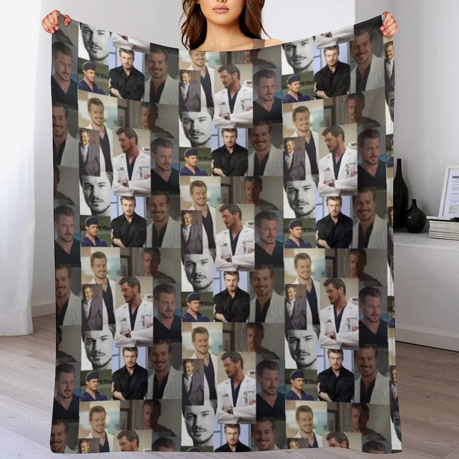

Mark sloan Throw Blanket for babies Luxury Travel For Sofa Thin Blankets