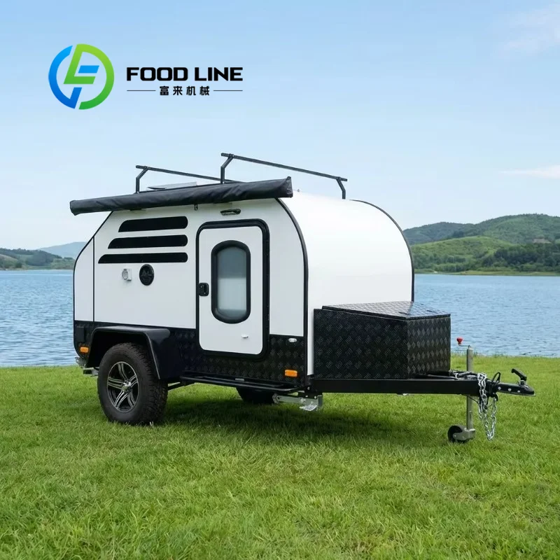 Outdoor Adventure Farm - 헤비듀티 오프로드 캠핑 트레일러 광폭 트랙션