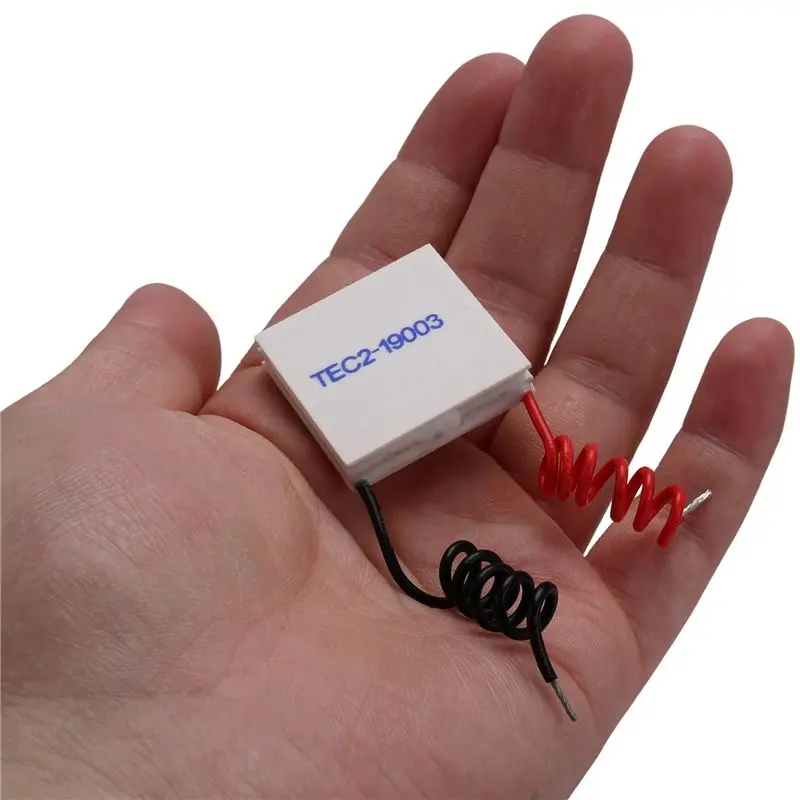 جديد-5X TEC2-19003 بلتييه مبرد حراري كهربائي 30X30mm 19003 وحدة عناصر مزدوجة ورقة تبريد إلكترونية #4