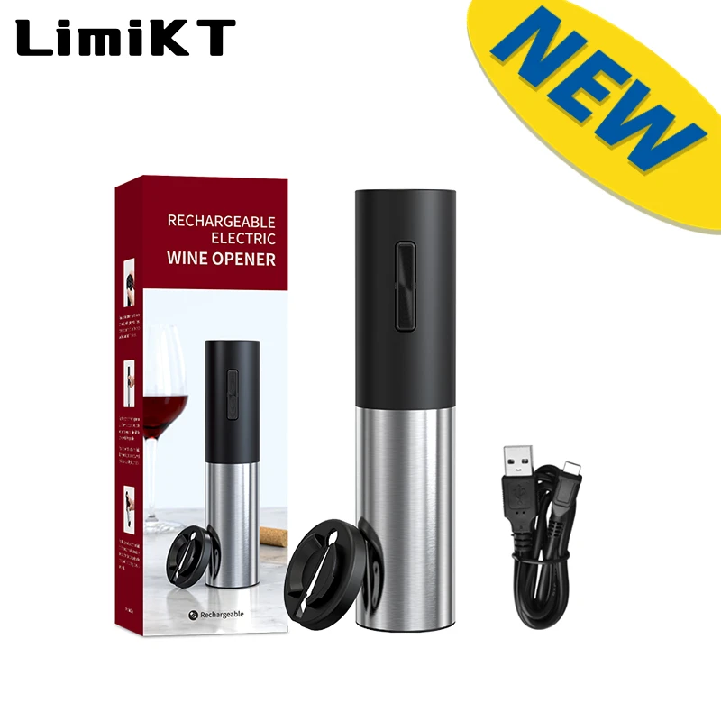 LimiKT Wine Red Wine Electric Bottle Opener Typec Rechargeable Simple And Easy-To-Use Wine Bottle Opener