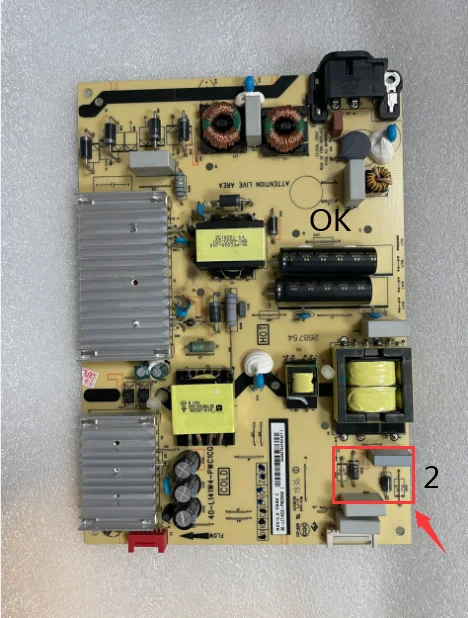 

Original Power Supply Board for 65P5 65P6 65L2 65F6 65V2 65A730U 40-L141W4-PWC1CG used board good work