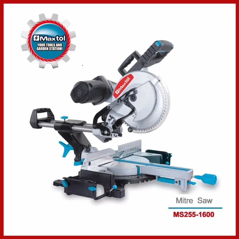 1600W 255mm Sliding Miter Saw Mitre Saw (DUAL BEVEL)