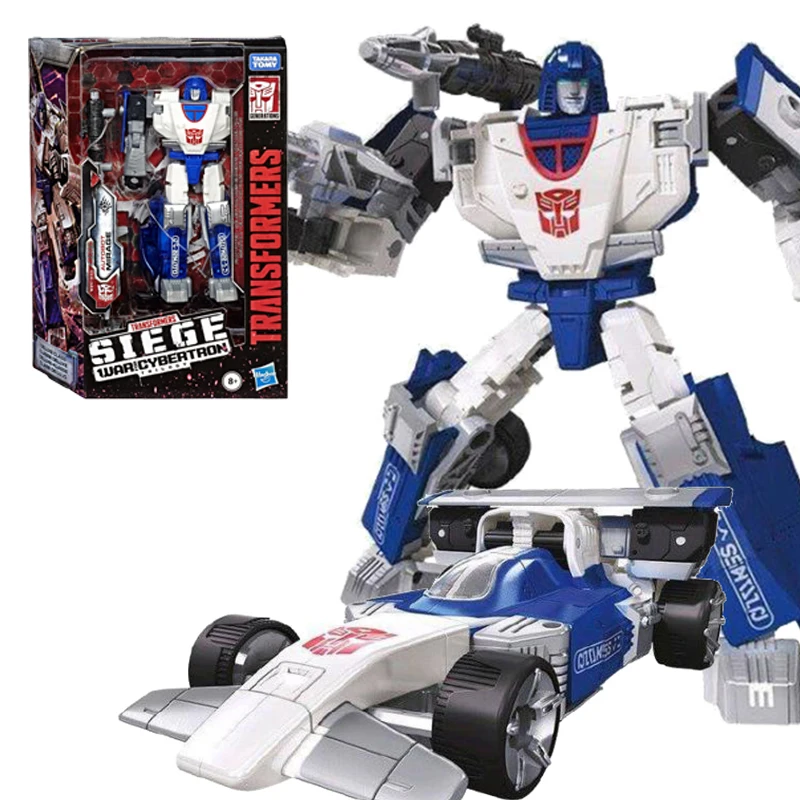 Hasbro Anime Transformers War for Cybertron Starscream Mirage Deluxe Class Christmas Gifts Genuine Action Figure Model Toys