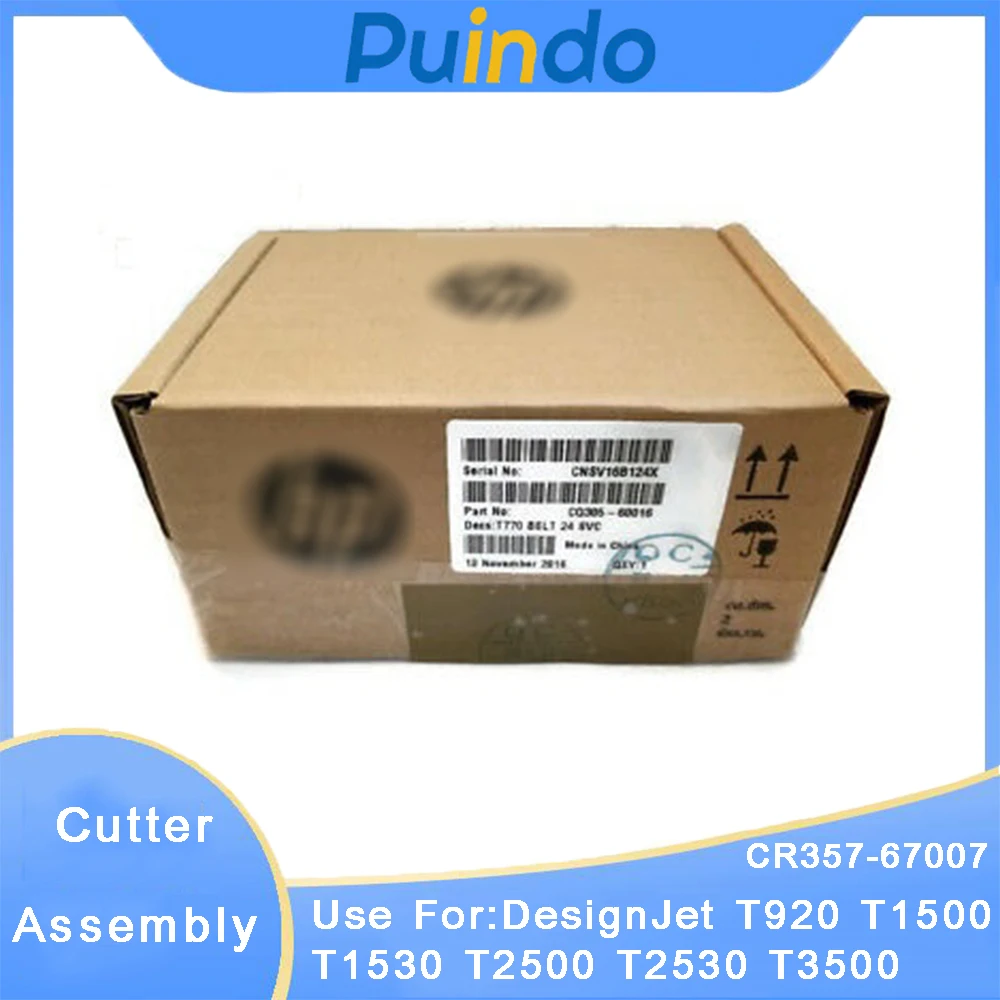 

Оригинальный резак CR357-67007 в сборе для HP DesignJet T920 T930 T1500 T1530 T2500 T2530 T3500