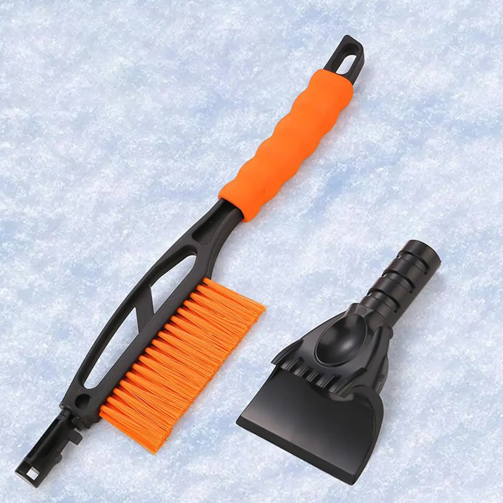 

Автомобильная щетка для снега и скребок для льда с щетиной Многофункциональный съемный снегоочиститель для окон для парковки грузовиков Утро