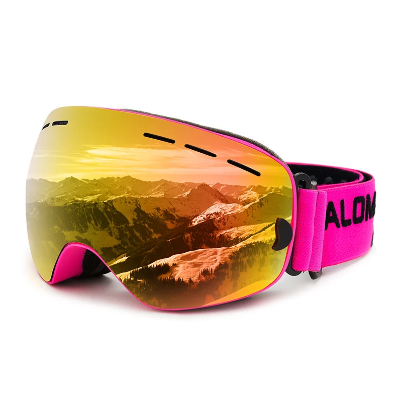 

Processed children's ski goggles, UV protection goggles