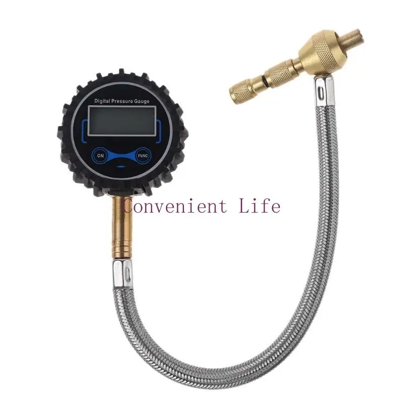 

L1EE Multiple Materials Large Multi purpose Pressure Gauge with Metal High Pressure Tube stainless steel