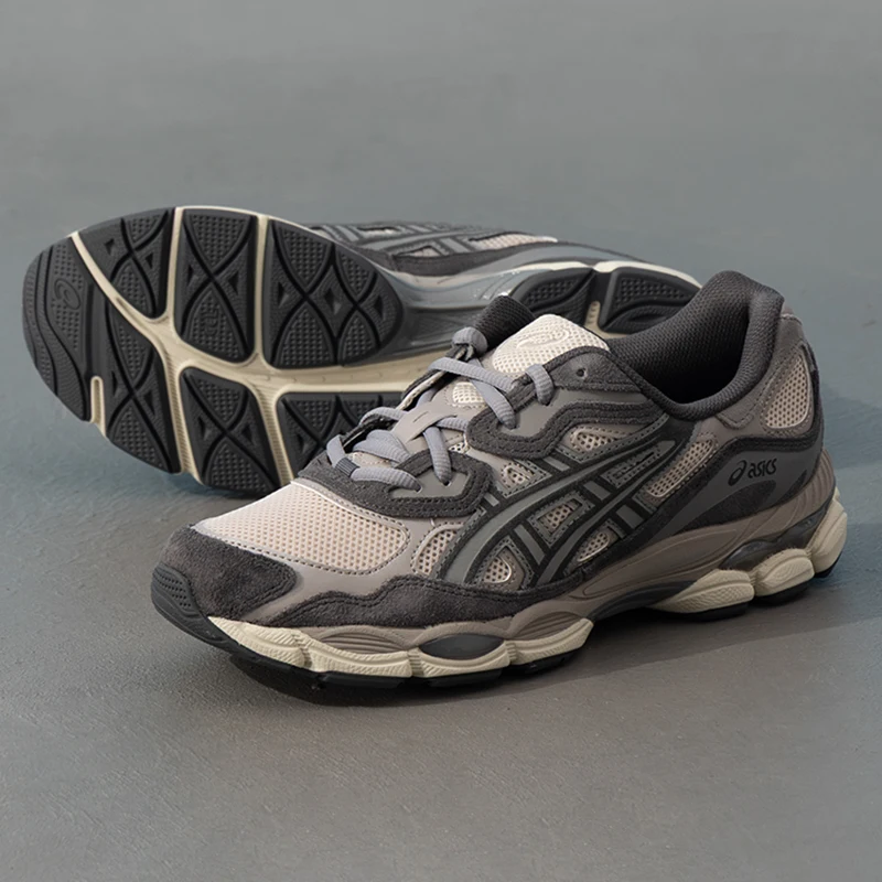 

Мужские спортивные кроссовки Asics Gel-Nyc: дышащие, легкие, низкие, износостойкие, модные, для активного отдыха, повседневные, 1201A789-250