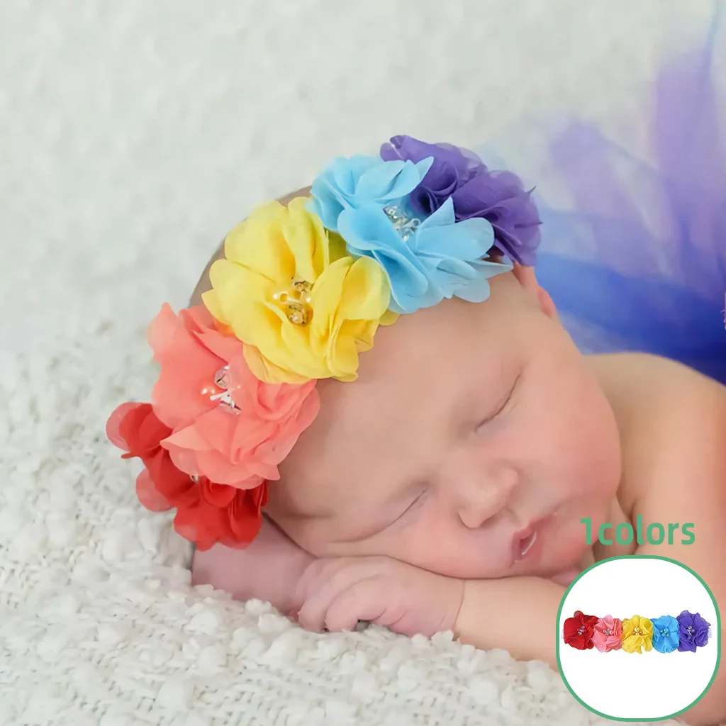

New Baby Headband Creative Cute Flower Children's Elastic Hair Accessories Infant Accessories